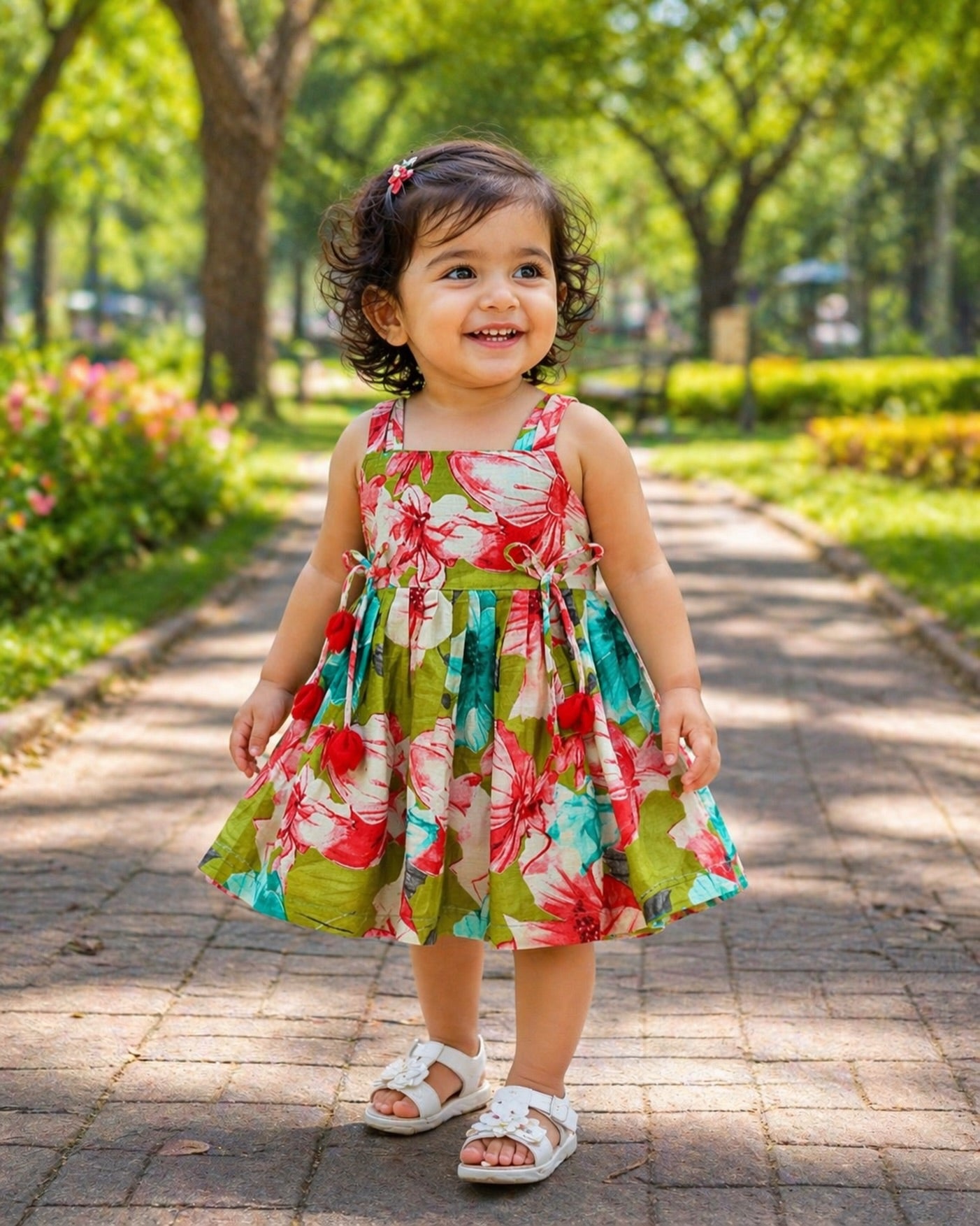 BLOSSOM BREEZE - Pure cotton frocks are thoughtfully crafted for everyday comfort — Breathable & Lightweight