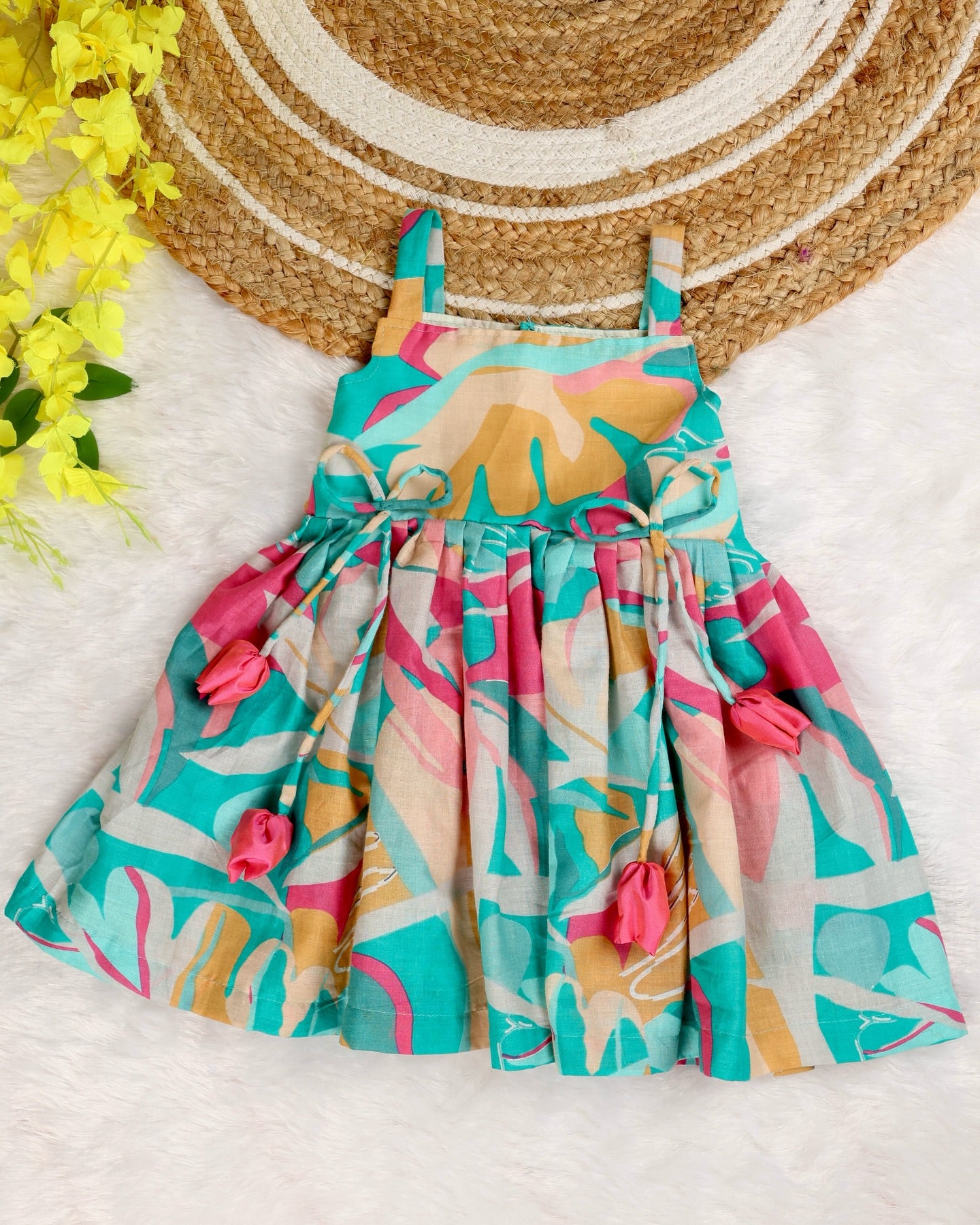 COTTON CANDY  - Pure cotton frocks are thoughtfully crafted for everyday comfort — Breathable & Lightweight