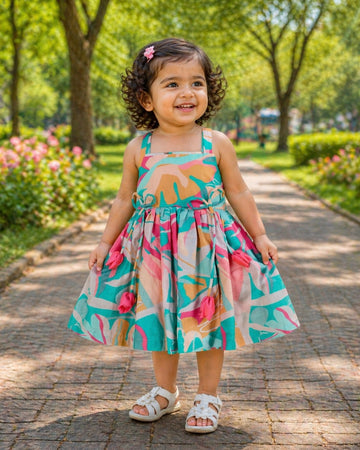 COTTON CANDY  - Pure cotton frocks are thoughtfully crafted for everyday comfort — Breathable & Lightweight