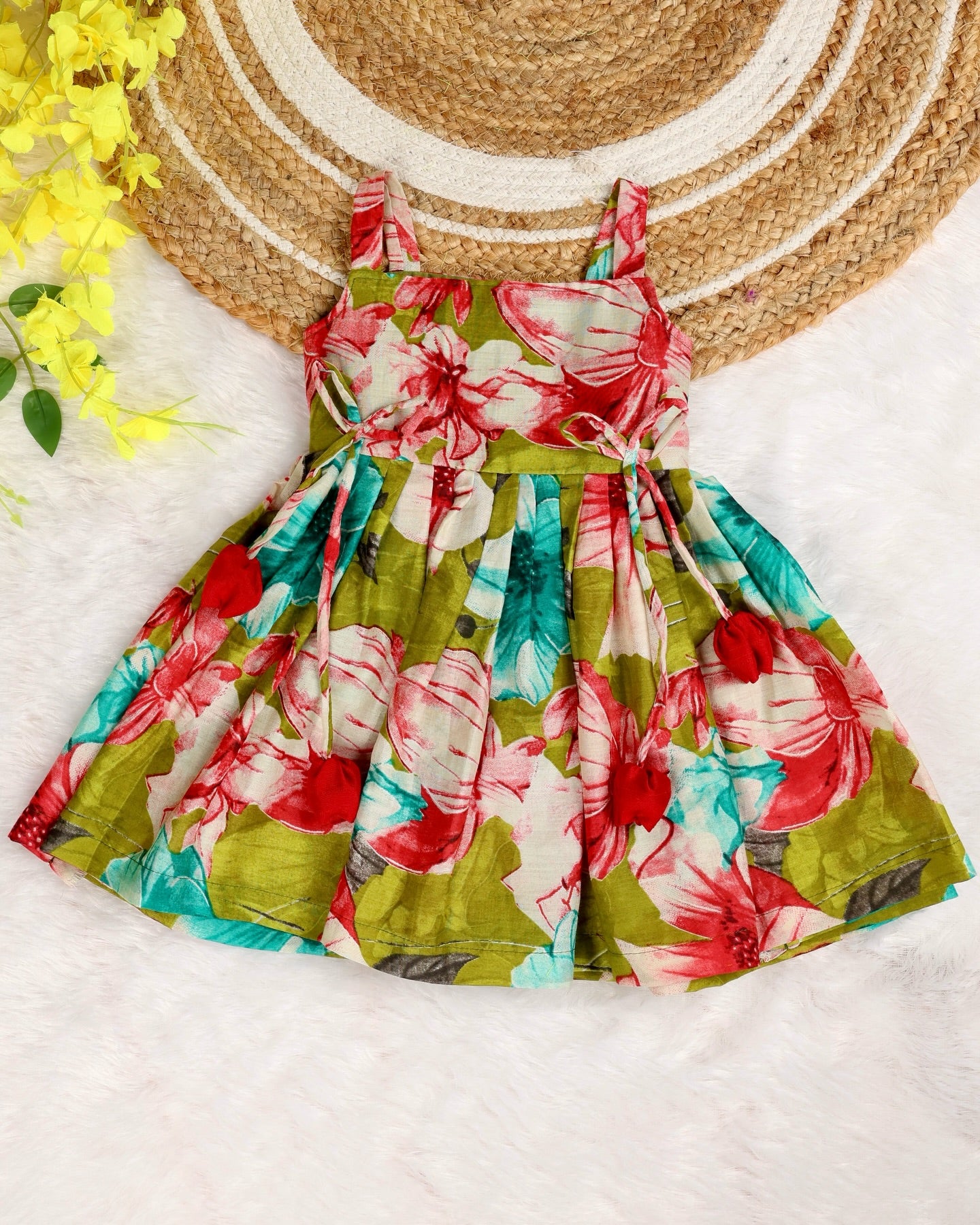BLOSSOM BREEZE - Pure cotton frocks are thoughtfully crafted for everyday comfort — Breathable & Lightweight