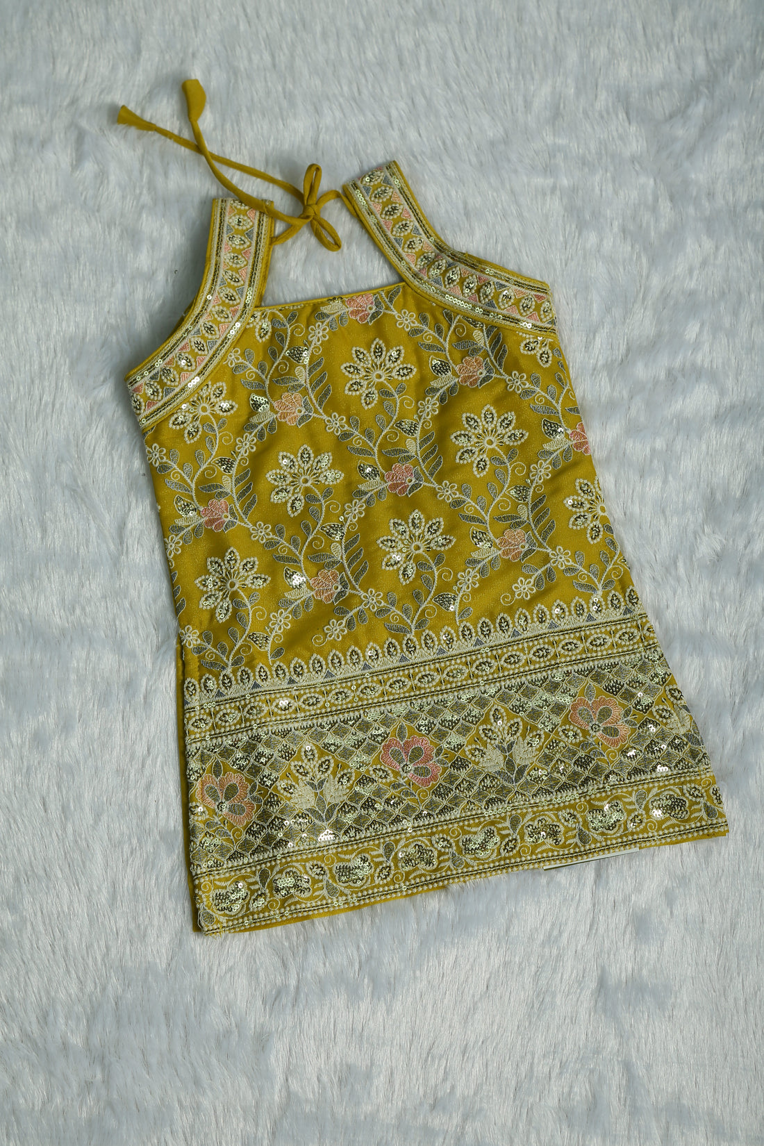 Sheen Green Palazzo Pant and Top