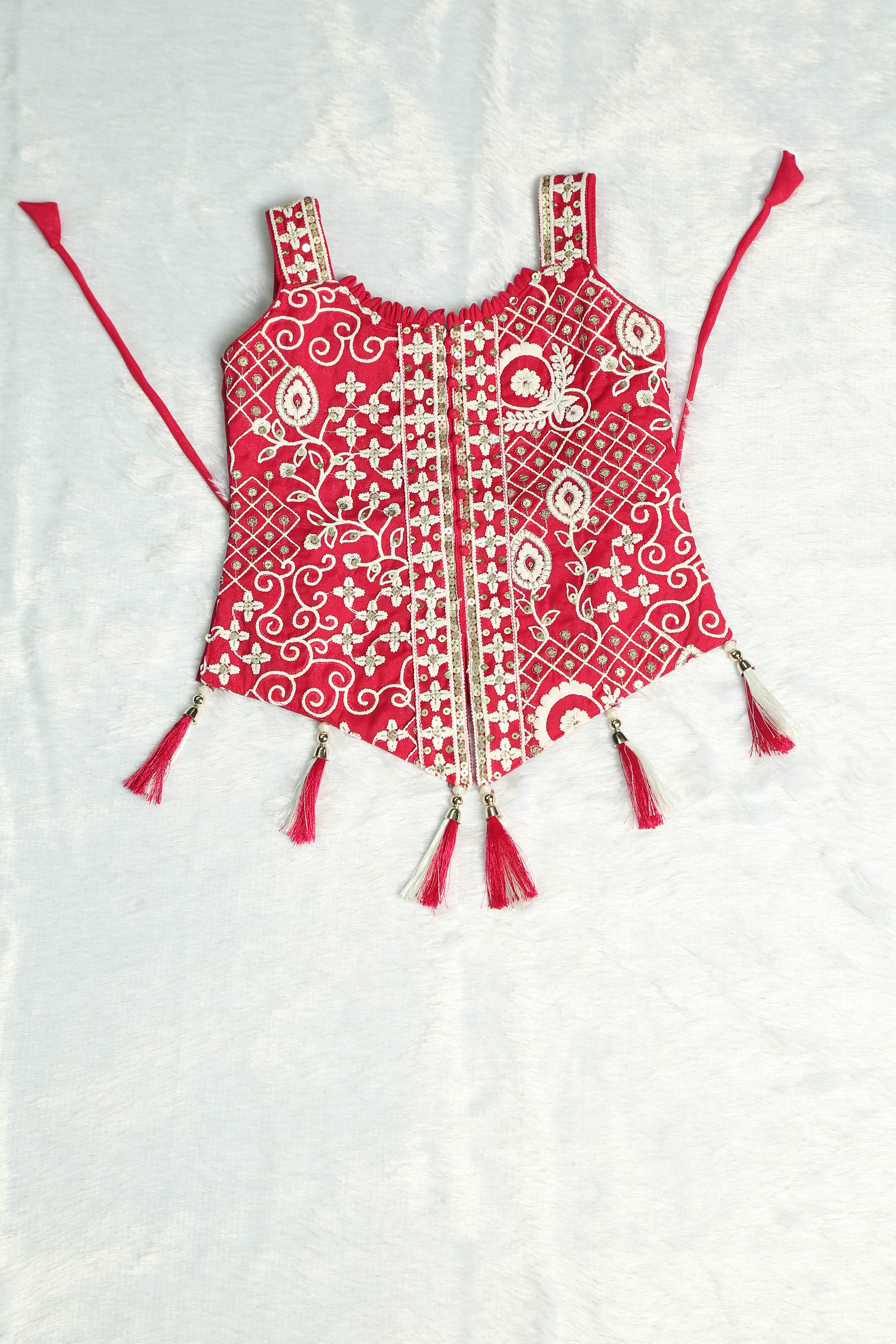 Rani Pink Palazzo Pant and  Top