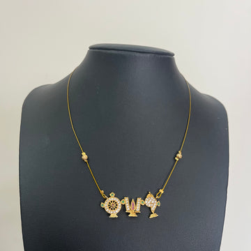 Perumal Pendant invisible Necklace