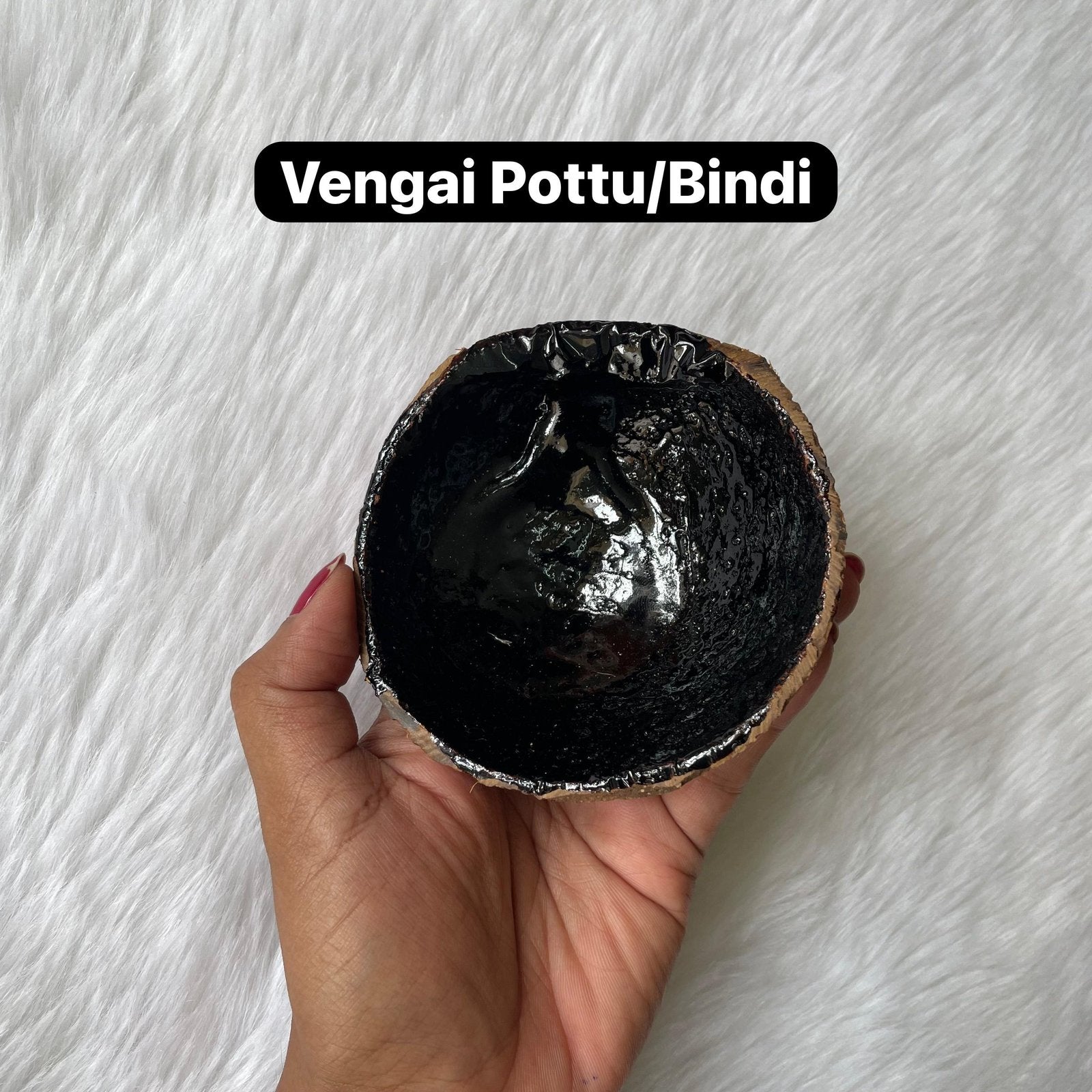Vengai Bindi/Vengai Pottu for Babies – Black Color