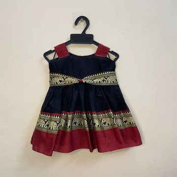 Narayanpet Cotton Frock – Soft, breezy & oh-so-adorable