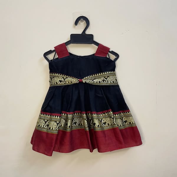 Narayanpet Cotton Frock – Soft, breezy & oh-so-adorable