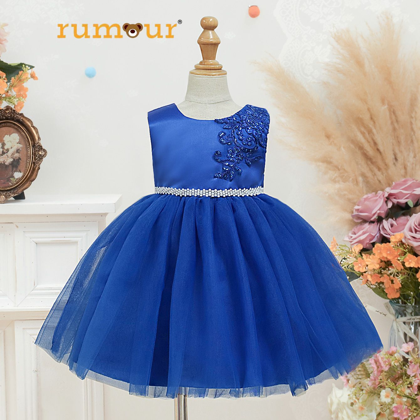 Royal Blue - Perfect birthday wear for your little one