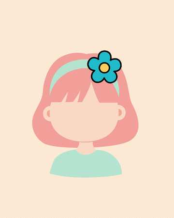 Matching Flower Headband