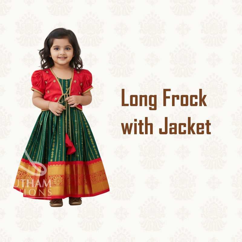 Long Frock with Jacket