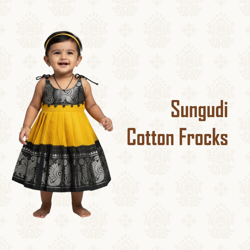 Sungudi Cotton Frocks