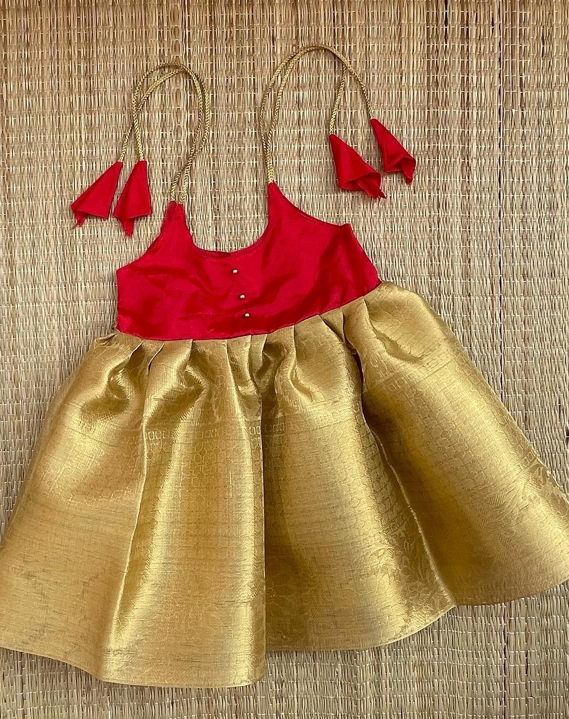 Baby Girls Frock, Readymade Frock, Kids Festive Wear, Indian Traditional  Baby Dress, Silk Frock Dress, Knot Type Frock, New Born Baby Frock - Etsy