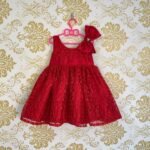 Red Netted Frock (Party/Birthday Edits) - Pre Booking