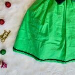 Light Green Hakoba Skirt & Black Hakoba Top (Jingle Bells Edits) - Pre Booking