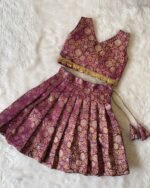 Banarasi weave Pattu Lehenga Set - Lovely Purple (Pre Booking)