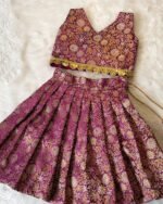 Banarasi weave Pattu Lehenga Set - Lovely Purple (Pre Booking)