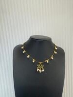 Green Flower Pendant invisible necklace – INC024