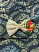 Kathakali Face Hand-painted Bow Alligator Clips – HPB04
