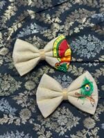 Hand-painted Bow Alligator Clips Combo (Pack of 2) – HPB08