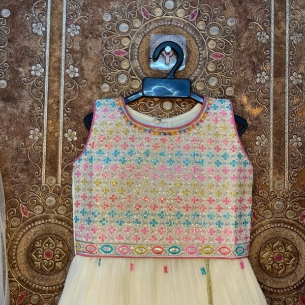 White Lehenga Choli Set - Aura (Ready to Dispatch)