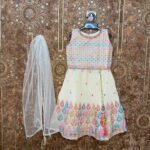 White Lehenga Choli Set - Aura (Ready to Dispatch)