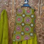 Green Color Sharara Set - Lia (Ready to Dispatch)