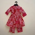 Red Co-ord pant top - Breathable cotton, easy fit and chic style - Ready to Dispatch