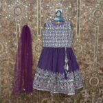 Purple Embroidery & Sequin Work Lehenga Set - (Ready to Dispatch)