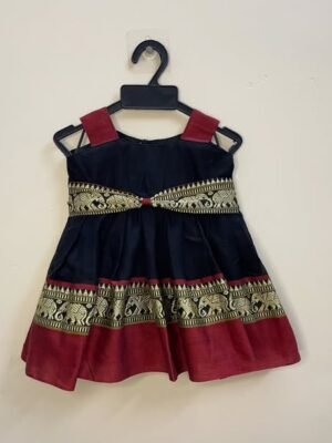 Narayanpet Cotton Frock - Soft, breezy & oh-so-adorable (Ready to Dispatch)