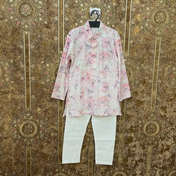 Mini gentleman in kurta pyjama - Purple Color (Ready to Dispatch)